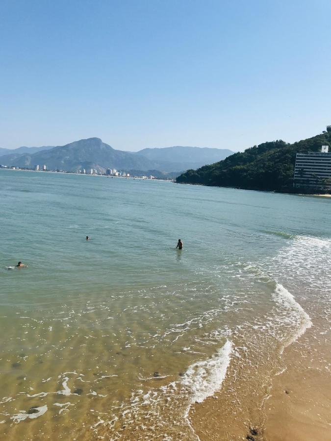 Apartamento Pe Na Areia Frente Para O Mar E Piscina Na Prainha คารากัวตาตูบา ภายนอก รูปภาพ