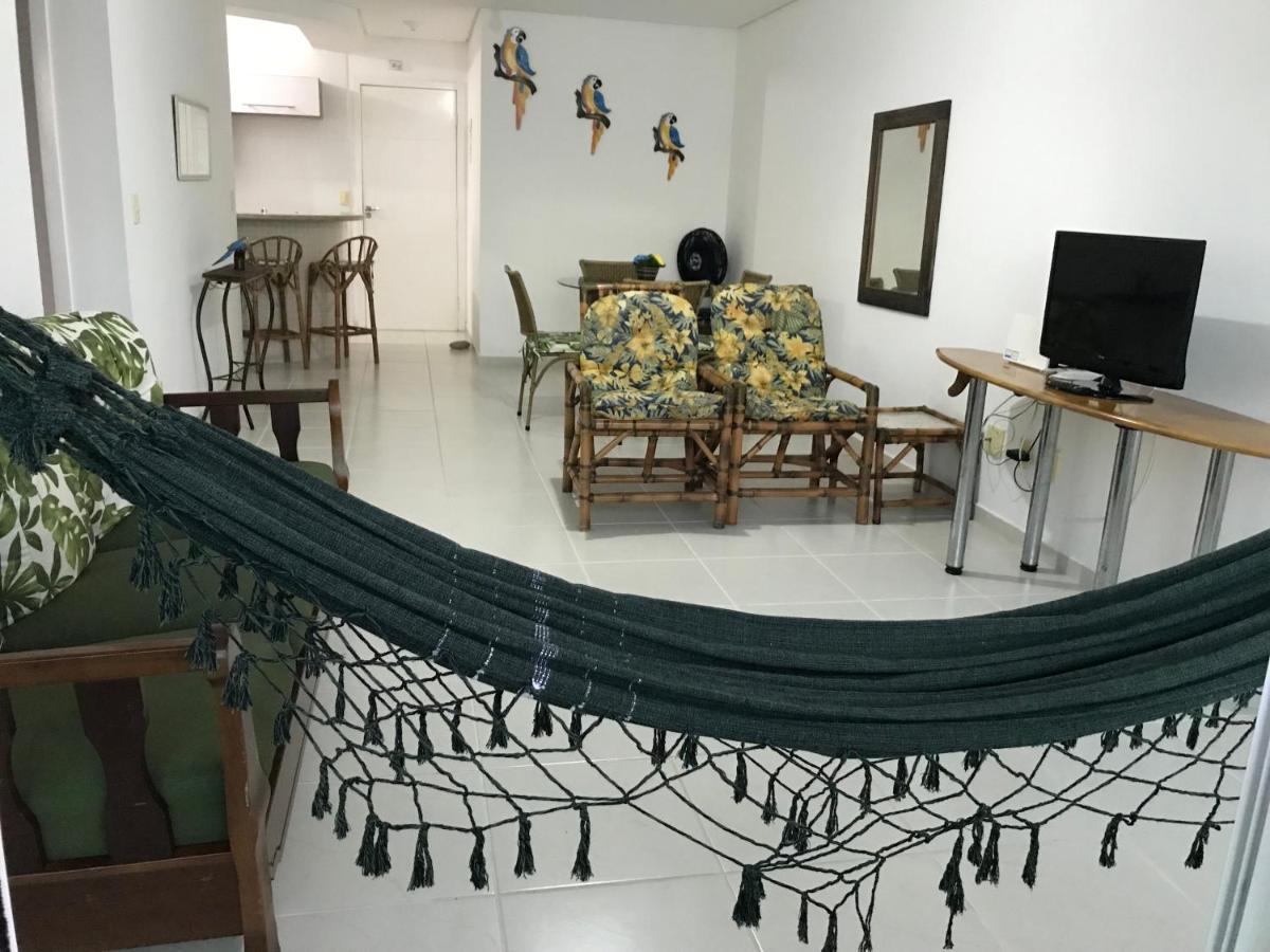Apartamento Pe Na Areia Frente Para O Mar E Piscina Na Prainha คารากัวตาตูบา ภายนอก รูปภาพ