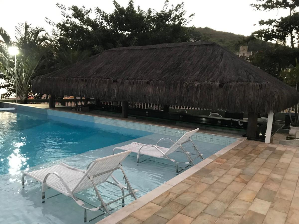 Apartamento Pe Na Areia Frente Para O Mar E Piscina Na Prainha คารากัวตาตูบา ภายนอก รูปภาพ
