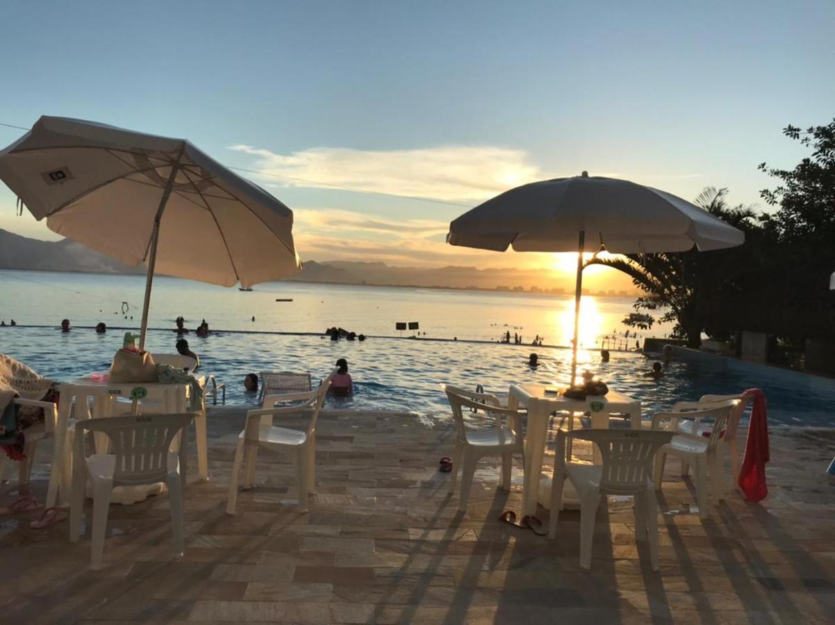 Apartamento Pe Na Areia Frente Para O Mar E Piscina Na Prainha คารากัวตาตูบา ภายนอก รูปภาพ