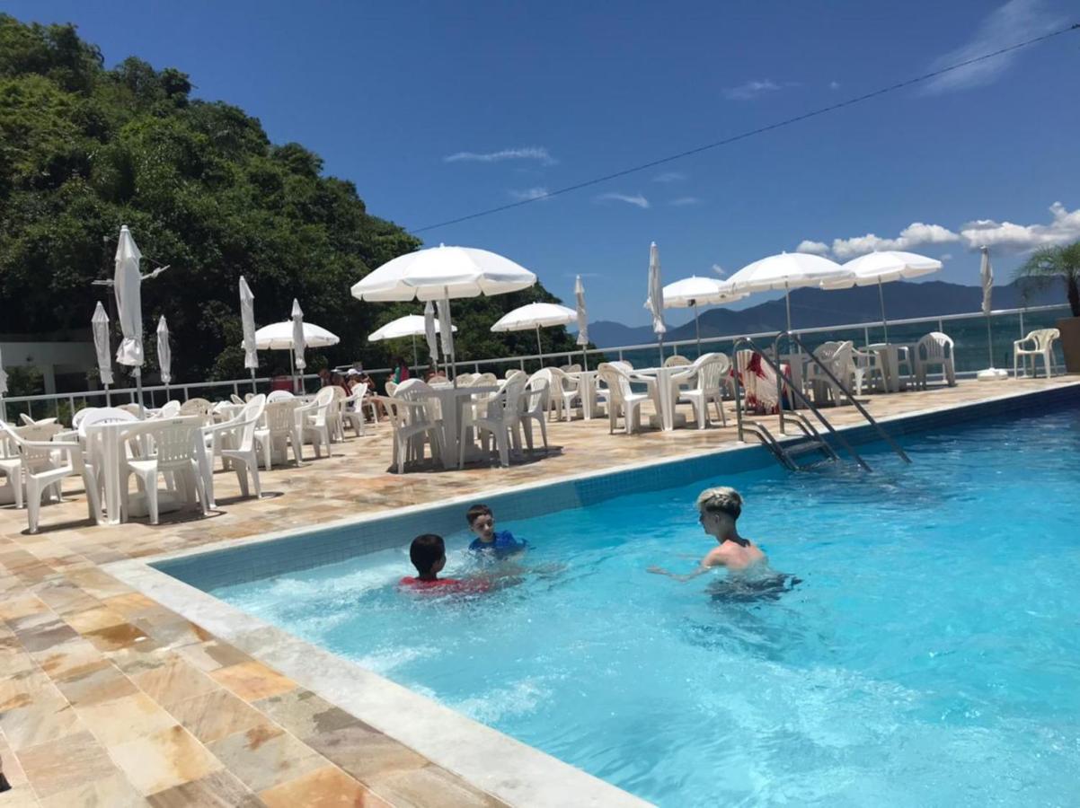 Apartamento Pe Na Areia Frente Para O Mar E Piscina Na Prainha คารากัวตาตูบา ภายนอก รูปภาพ